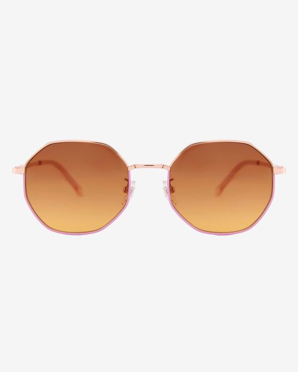 Очки солнцезащитные Spunky Ring Dong 2 Gold-Pink. gradient brown - фото 1