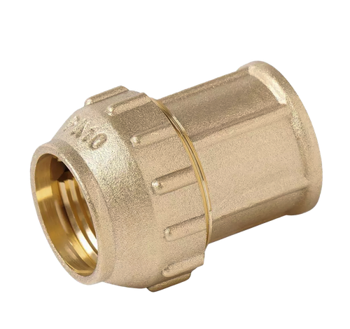 ПНД Муфта ЛАТУН Ф25 х 3/4 Г. ViEiR (100/10шт)