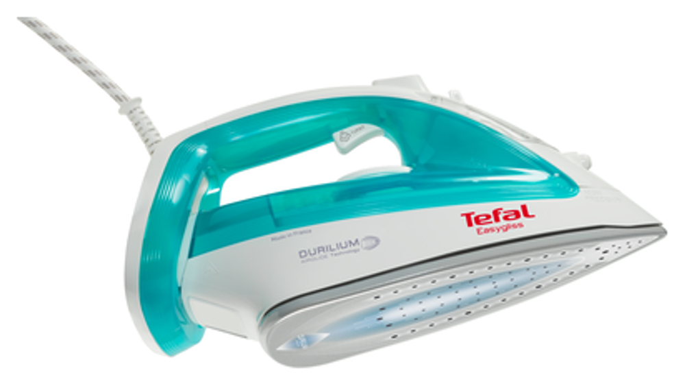 Утюг Tefal FV3951 Easygliss, голубой/белый