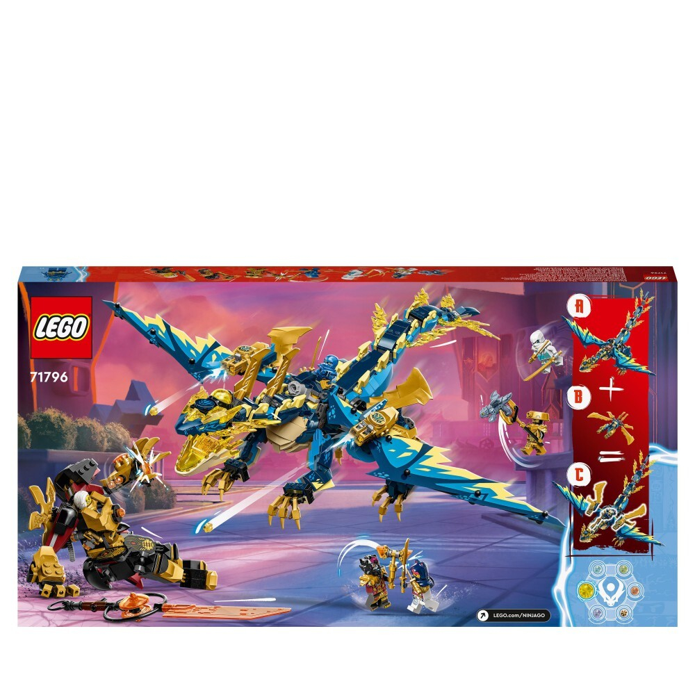 LEGO Ninjago — Дракон стихий против меха Императрицы 71796 / артикул   71796  / GTIN 5702017413105