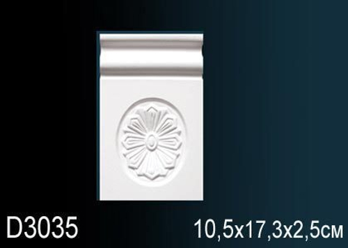 База пилястры D3035