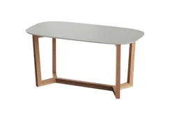 Стол обеденный Cross 2 160*85 см (светло-серый, бук)