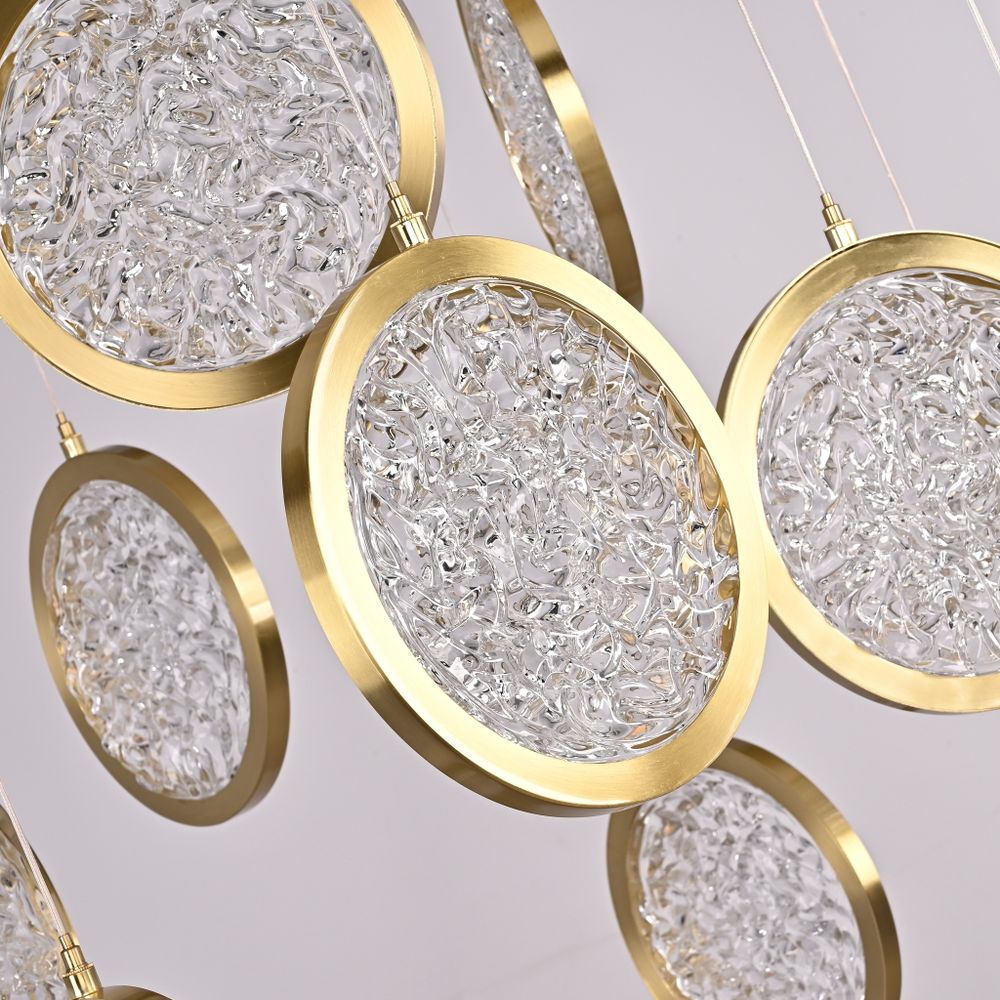 Дизайнерская Подвесная Люстра Луна Lighting Collection D70 By Imperiumloft