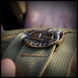 Клипса для системы MOLLE "Спарта" , латунь