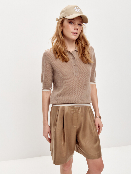 Льняные шорты