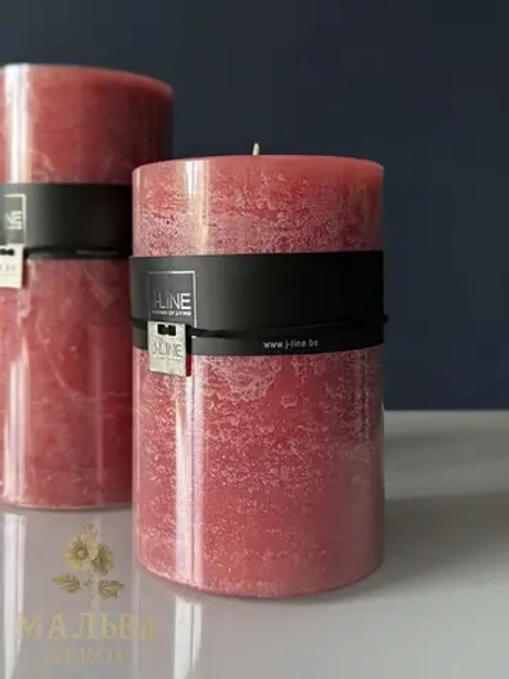 Свеча декоративная "Терракота" 10х15 см средняя