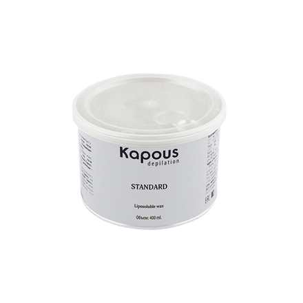 3 Kapous Professional Depilation Воск жирорастворимый,  желтый Натуральный в банке , 400мл