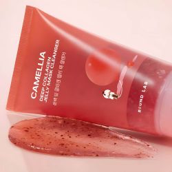 ROUND LAB Гель-маска для очищения кожи c камелией Camellia Deep Collagen Jelly Mask Cleanser (150 мл)