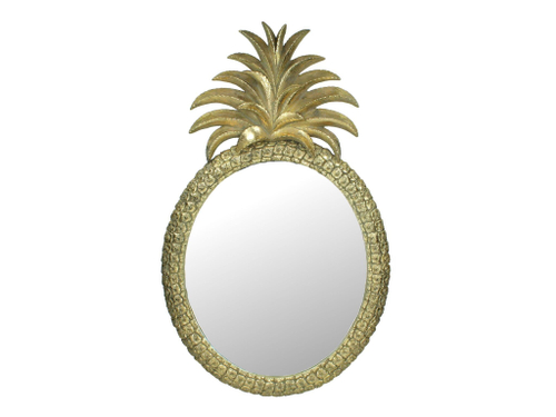 Зеркало настенное "Ананас" 47х4х76см Поликерамика,стекло