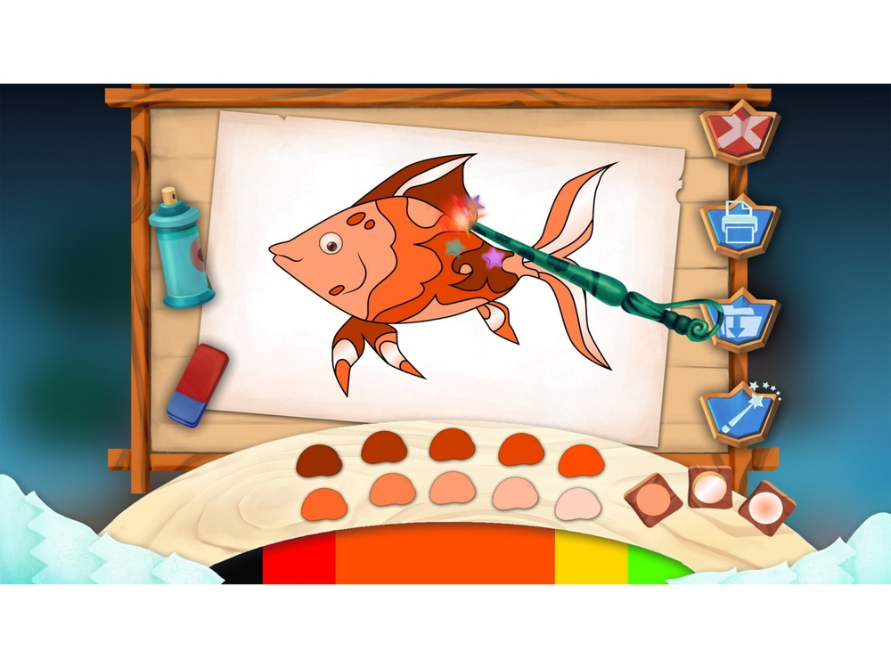 Программное обеспечение Оживариум - Интерактивная раскраска