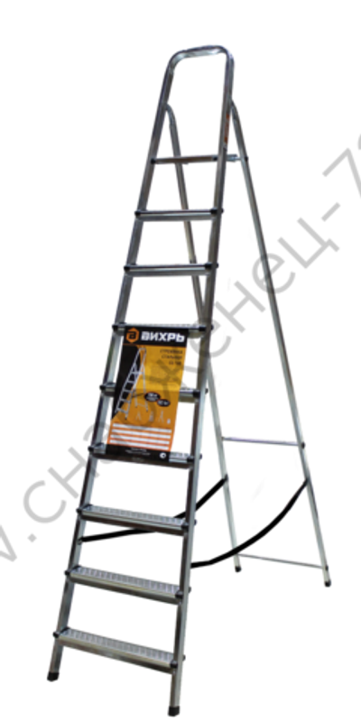 Стремянка стальная ВИХРЬ СС 1х9