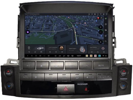 Магнитола для Lexus LX570 2007-2015 - Carmedia KP-L9001FW QLed+2K, Android 13, UIS7870 (DUDU7), CarPlay, SIM-слот