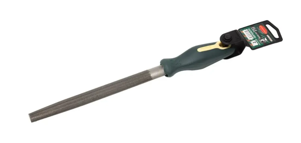 Напильник полукруглый 10''-250мм, на пластиковом держателе RockForce RF-5056P210