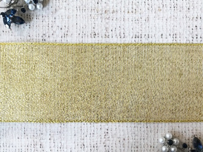 Лента парча, ш. 5 см