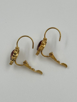 Серьги Сердечки Joan Rivers