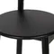 Полубарный стул Circle 65 см, черный