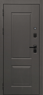 Стальная входная дверь для квартиры с отделкой МДФ - 1007