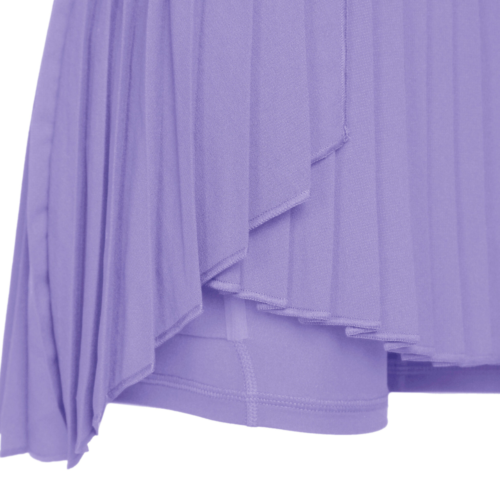 Женская теннисная юбка Nike Dri-Fit Advantage Court Pleated Skirt Women - Lilac