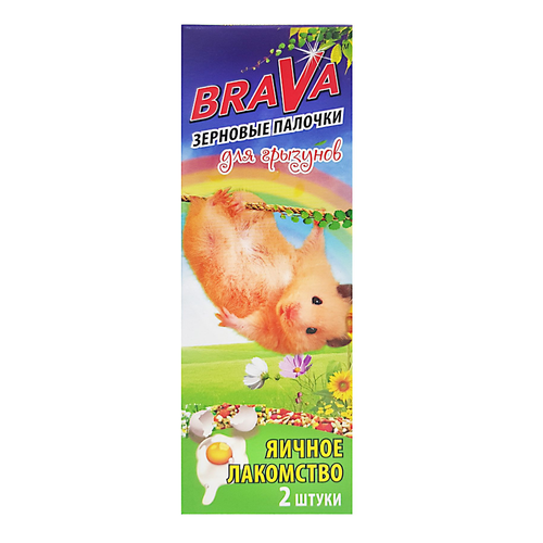Brava лакомство для грызунов палочки