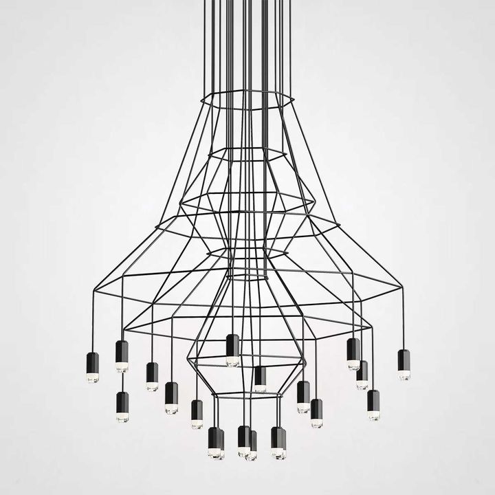 Подвесная люстра Imperium Loft Vibia Wireflow 75118-22