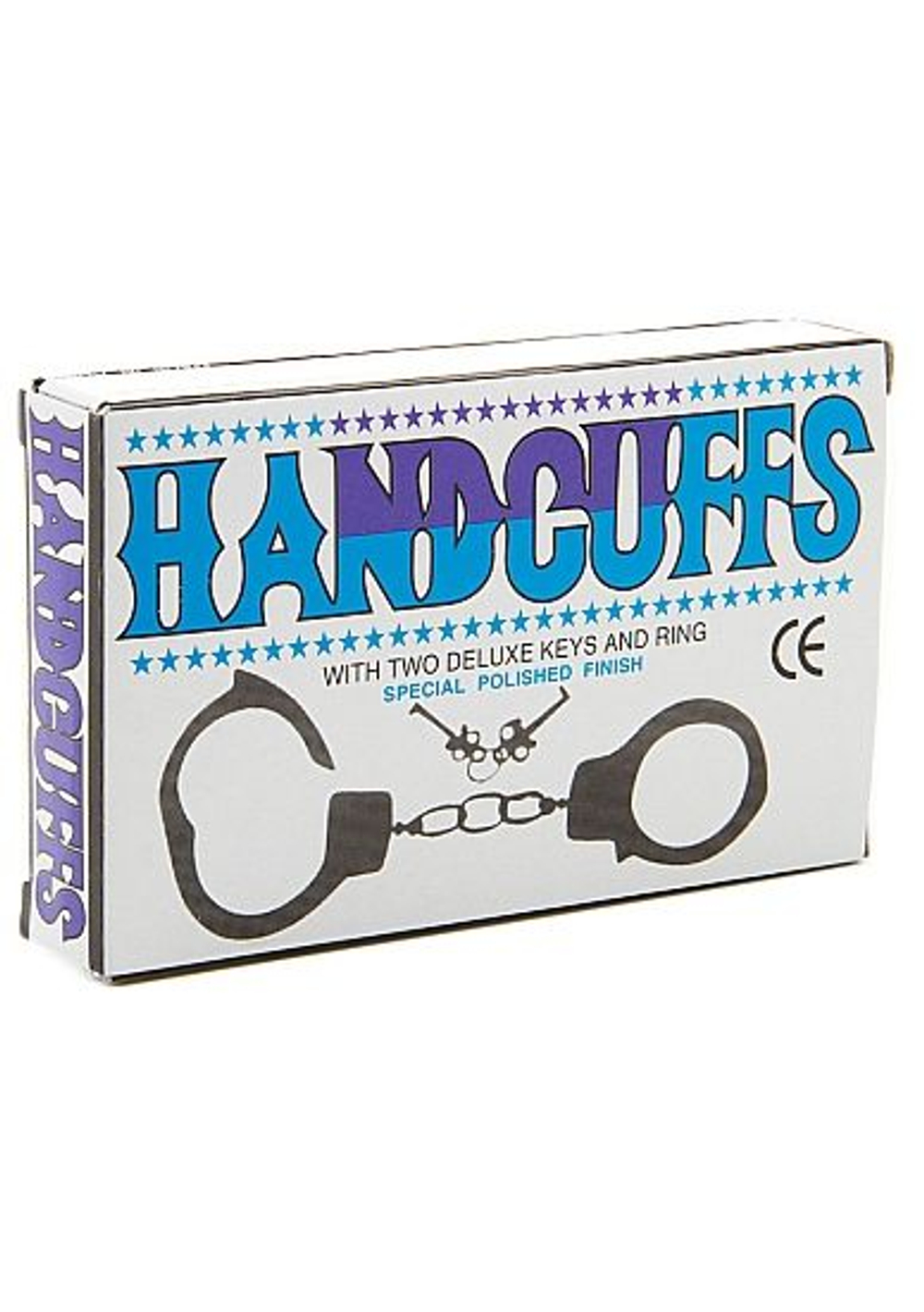 Металлические наручники с ключиками Handcuffs (Цвет: серебристый)