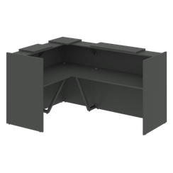 Onix Ресепшн O.R-K-23 Антрацит 2168*1568*1187