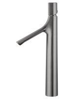 Смеситель для раковины высокий WONZON & WOGHAND The ONE, Темный графит (WW-H1011-BGG)