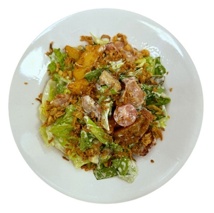 Картофельный салат с беконом