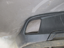 Юбка заднего бампера Toyota Highlander 3 (U50) 13-19 Б/У Оригинал 521690e020