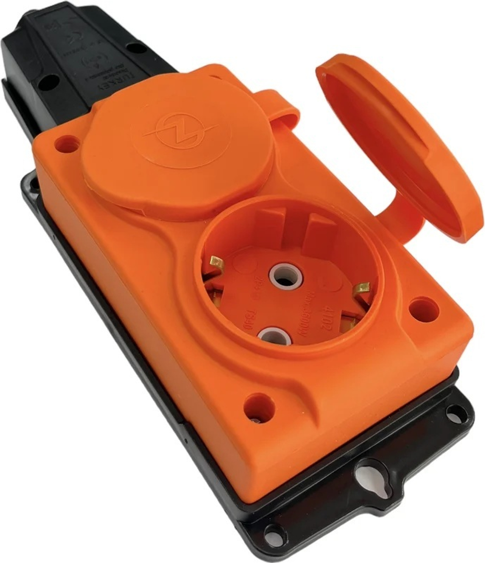 Удлинитель силовой iTOK i-CONNECT-COLOR-SUR-KG-315-3-54-30-ORANGE