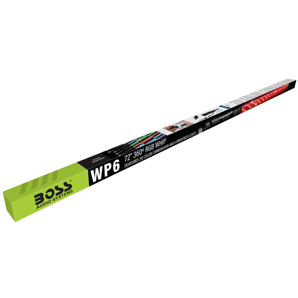 Флагшток Boss Audio с RGB подсветкой (L=183см)