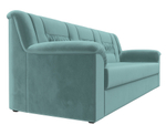 Диван прямой Карелия, Бирюзовый, Велюр, 113315