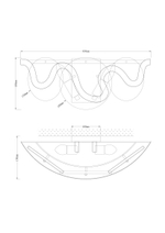 Бра Moderli V7073-2W Caribbean