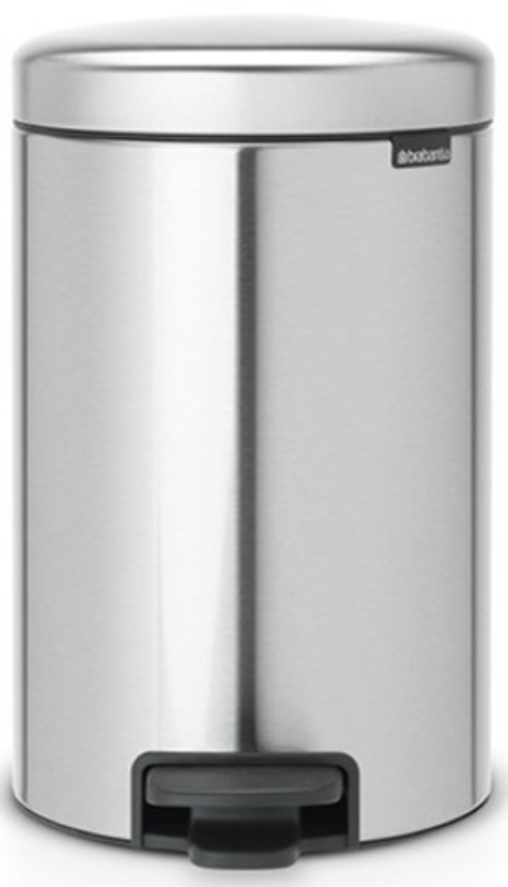 Ведро для мусора Brabantia NewIcon 12л стальное матовое