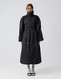 Утеплённый тренч "Душа-грейка"