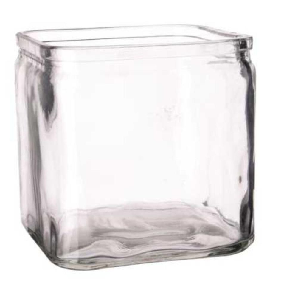 Банка для подачи квадратная 1200 мл стекло 12*12*12 см P.L. Proff Cuisine