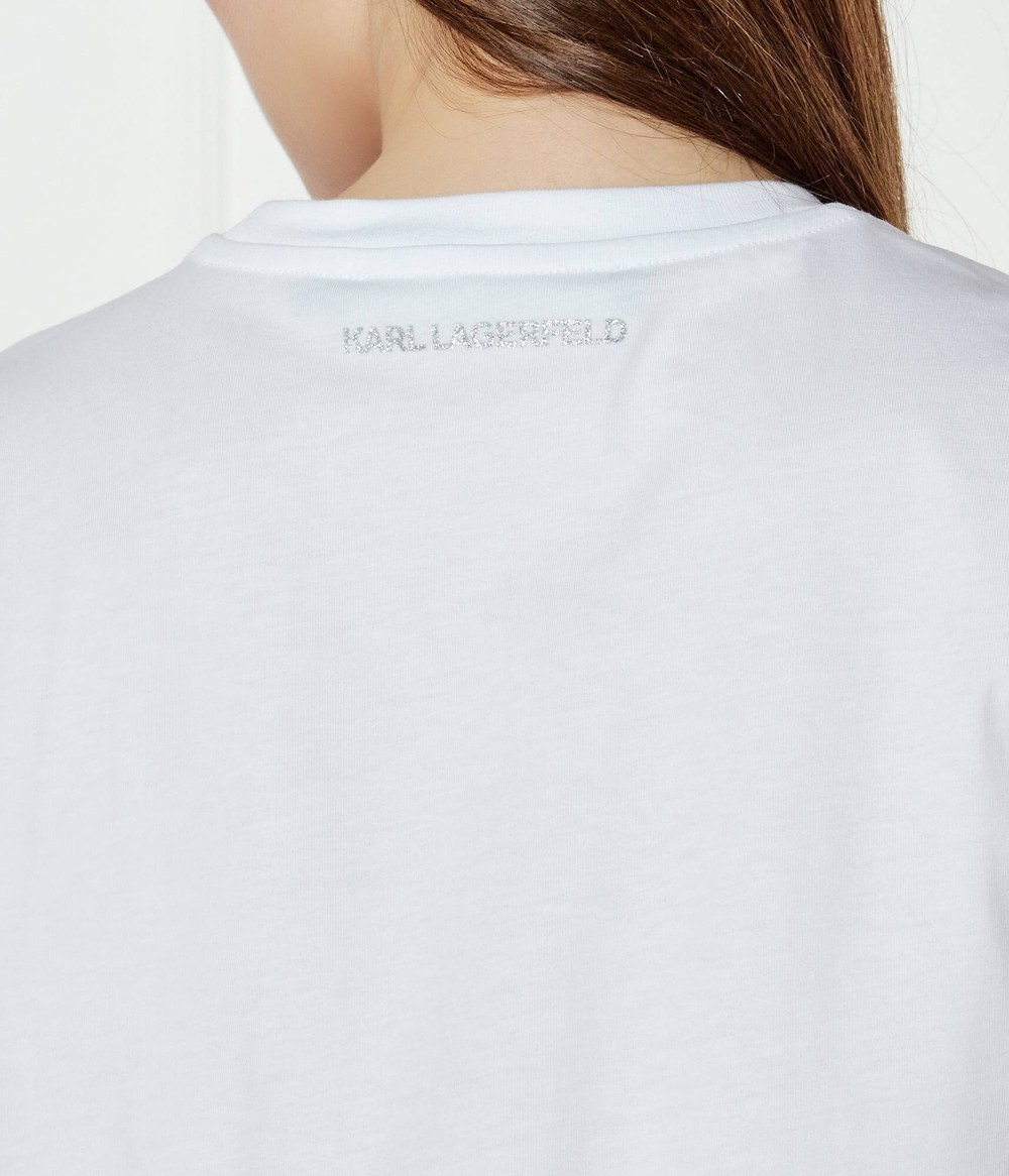 Футболка LOGO Karl Lagerfeld - белый(A1W17076)