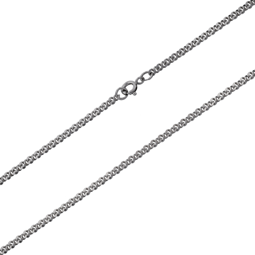 Цепь 070 восьмиобразный панцирь родированный