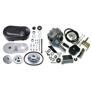 Коробка реверса с редуктором TAV 2-30 с вариатором (звезда 12/цепь #35, звезда 10/цепь #420)