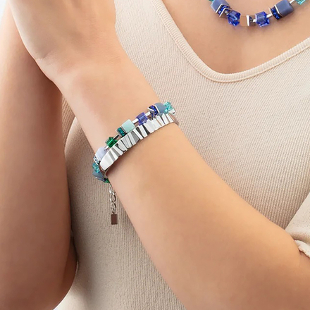 Браслет Coeur de Lion Blue-Green 3039/30-0705