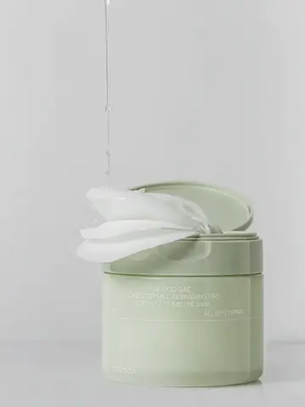 Celimax Очищающие пэды для снятия макияжа Ji Woo Gae One Step Mild Cleansing Pad 60 шт