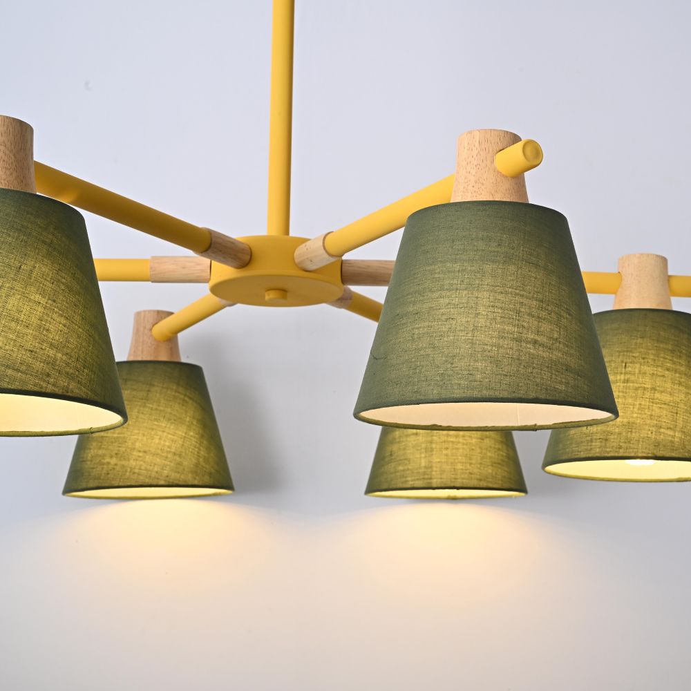 Люстра На Штанге Natura A Green 6 By Imperiumloft