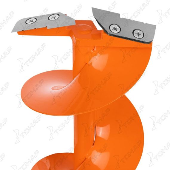 Комплект под шуруповерт, мотобур (шнек MOTOSHTORM 150(R)+адаптер АШ-02+молоточек) T-SMS150R-ASH02