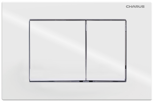 Клавиша для инсталляции CHARUS Minimalista FP.310.11.01, белый глянцевый