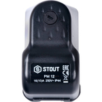 Реле давления STOUT 3-12 Бар с накидной гайкой 1/4"