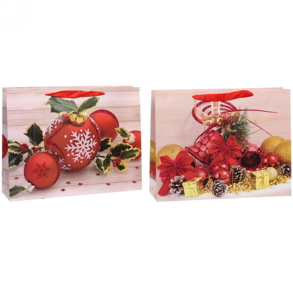 Пакет подарочный «Сказочные украшения» 31*40*12 см