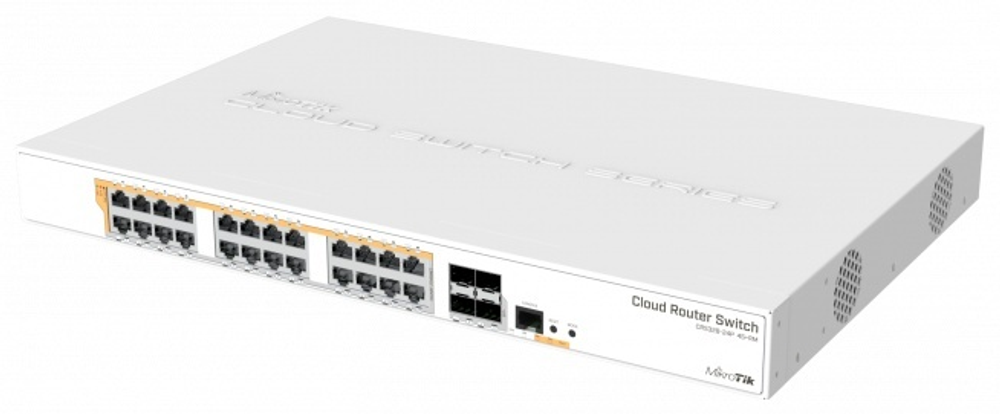 Коммутатор MikroTik CRS328-24P-4S+RM