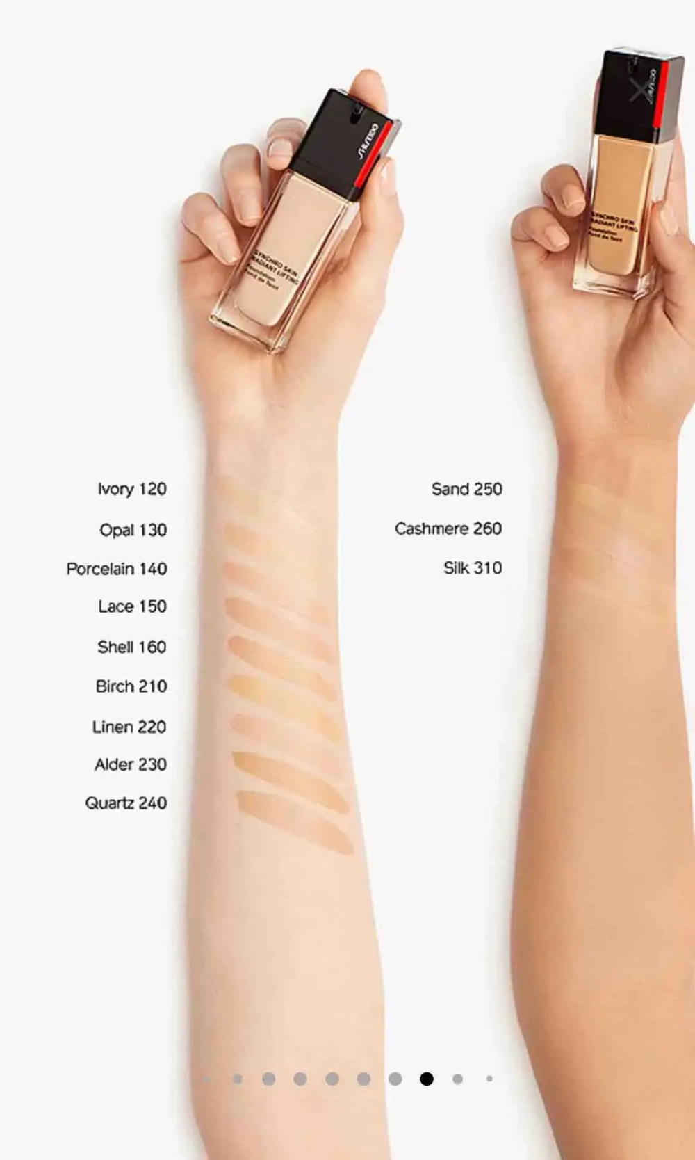 Shiseido Synchro Skin Radiant Lifting Foundation