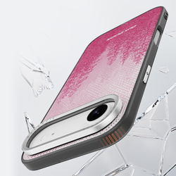 Чехол с MagSafe красного цвета для iPhone Air, серия Moro Series Magnetic от Dux Ducis