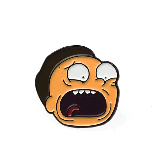 Значок металлический на одежду/Пин. Морти